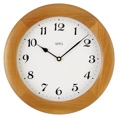Produktbild von AMS Quarz-Wanduhr, Quarzwerk, D28x5cm, 929/9