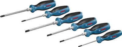 Produktbild von Schraubendreher-Set, SL/PH, 6-teilig