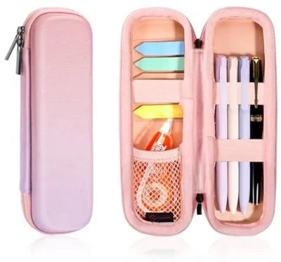 Produktbild von Schokbeständiges EVA-Tasche für Vulkennadeln und Schreibgeräte - Rosa Ombre - 10 cm