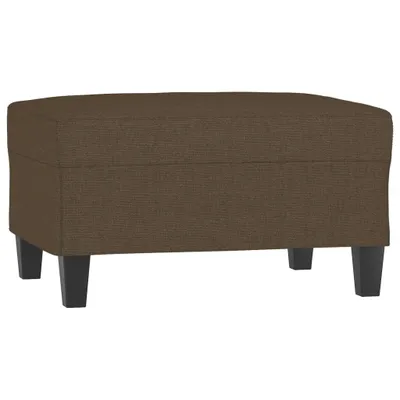 Zdjęcie produktu dla vidaXL Podnóżek brązowy 70x55x41 cm tkanina