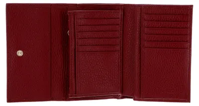 Produktbild von Leder Geldbörse Metallic Soft Wallet Grainy Leather Ribes Beere