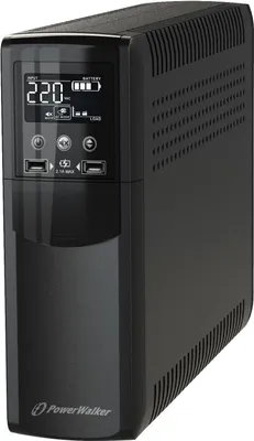 Zdjęcie produktu dla PowerWalker VI 1000 CSW IEC, Technologia line-interactive, 1 kVA, 600 W, Sinus, 170 V, 280 V
