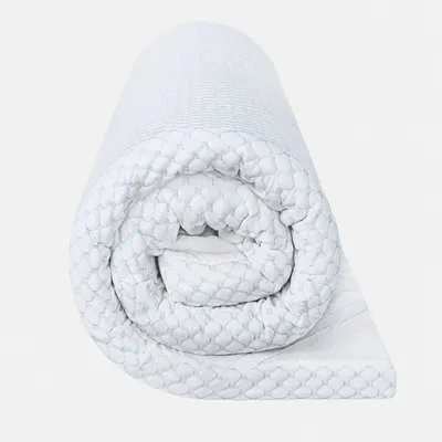 Image de Dailydream - Topper en mousse à mémoire de forme - Topper rafraîchissant avec mousse viscoélastique - Taille M - Pour un poids de 50 à 90 kg - Hauteur : 5 cm / Dimensions : 180x200 cm - Soulagement de la pression