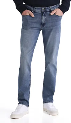 Produktbild von HERO by John Medoox DENVER Herren 5-Pocket-Jeans Straight Fit W44 / L30 vintage blue