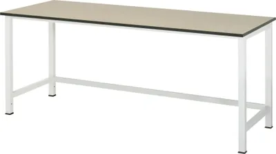 Produktbild von Arbeitstisch - 825 x 2.000 x 800 mm (HxBxT) - Traglast 500 kg - MDF