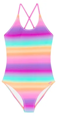 Produktbild von PROTEST Kids Badeanzug Prtrainbow shocking orange 164