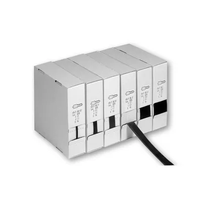 Produktbild von DERAY Schrumpfschlauch 2:1 9,5/4,8 mm, Box 8m