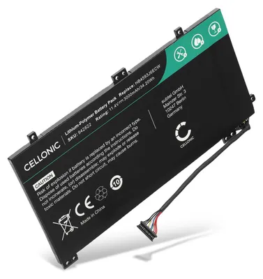 Produktbild von CELLONIC 1x Akku für Notebook Kompatibel mit Huawei Matebook 13, MateBook 13 2020, WRT-WX9, HB4593J6ECW - (3000mAh, 11.4V)