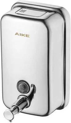 Immagine prodotto di Distributore di sapone a parete Distributore manuale di sapone liquido Acciaio inox lucido 1000ML Distributore di sapone a parete