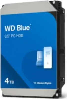 Produktbild von WD HD3.5" SATA3 4TB WD40EZZX / 5.4k Blue (Di) (WD40EZZX)
