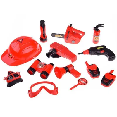 Obrázok produktu pre Veľký hasičský set, 13 prvkov Jokomisiada