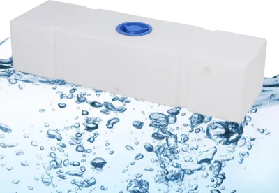 Produktbild von RV-Wasserspeichertank, lebensmittelechtes LLDPE, 44,49 x 13,19 x 10,04 Zoll, 26,5 Gallonen Frischhaltebehälter für Anhänger, Boote, Yachten, Wohnmobile