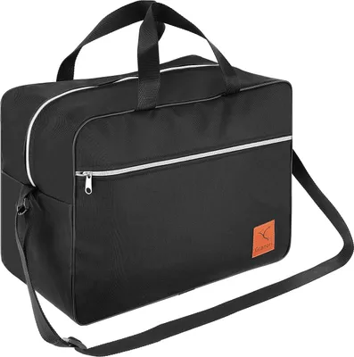 Produktbild von Granori Handgepäck Reisetasche 40x30x25 cm ideal als kleine Flugzeug Kabinentasche für z.B. Flüge mit Eurowings in schwarz