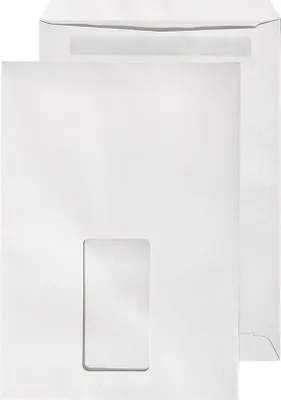 Produktbild von OTTO Office Recycling-Briefumschläge  Nature, C5 100 g/m² mit Fenster, selbstklebend - 500 Stück