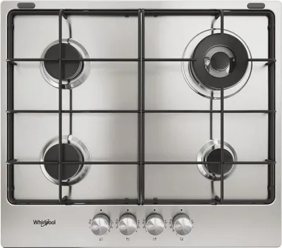 Obrázok produktu pre Whirlpool TGML 651 IX, Nerezová oceľ, Vstavaný, 55 cm, Plynový, Nerezová oceľ, 4 zone(s)
