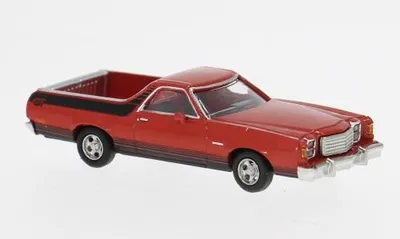 Produktbild von BREKINA BRE18225 Ford Ranchero GT, rot, 1977, 1:87