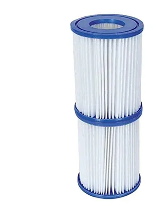 Produktbild von Bestway Flowclear™ Filterkartuschen Gr. II, Doppelpack, 10,6 x 13,6 cm