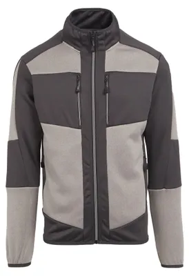 Produktbild von Regatta - "E-Volve" Midlayer Stretch für Herren/Damen Uni LT203 (L) (Mineral-Grau/Asche)