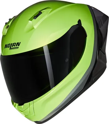 Zdjęcie produktu dla Nolan N60-6 Sport Special Paint Helm, neon-grün/schwarz/grau, M (58)
