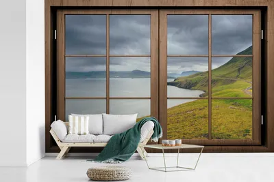 Produktbild von MuchoWow® Fototapete für Wohnzimmer oder Schlafzimmer Wandtapete Vinyl Motivtapete Aussicht - Wasser - Natur - 600x400 cm - Vinyltapeten