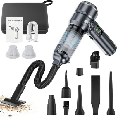 Image de Aspirateur à main, batterie, 26 000 Pa, mini-aspirateur, sans fil