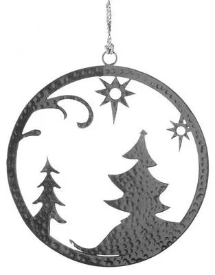 Produktbild von Fink Christbaumschmuck Nevo Edelstahl (12,5cm)