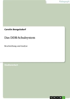 Produktbild von Das DDR-Schulsystem