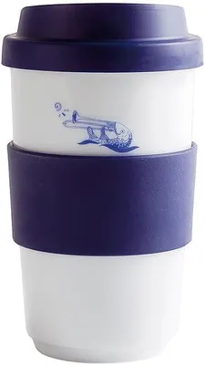 Zdjęcie produktu dla Kubek KAHLA 0,40 l + pokrywka do picia Ahoi Marie Kleine Elbmusik 2DH186A44180C