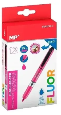 Produktbild von Fluoreszierender Textmarker, Pink (12 Stück) - MP Main Paper