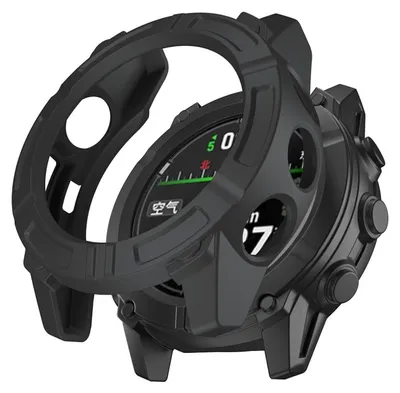 Obrázok produktu pre Pre Garmin Descent G2 Armor Design TPU Smart Watch Ochranné puzdro Black