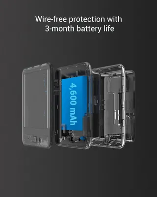 Produktbild von Überwachungskamera für den Außenbereich – Drahtlose IP-Kamera – WLAN-Türsprechanlage – mit 166° Weitwinkel – PIR-Sensor – 2MP