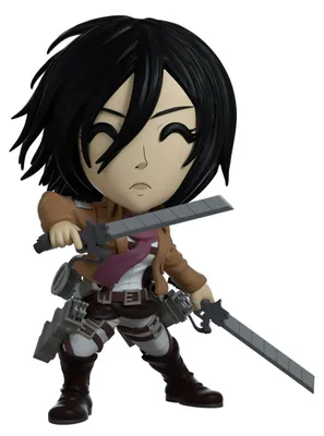 Produktbild von Youtooz Attack on Titan Vinyl Figur Mikasa 11cm