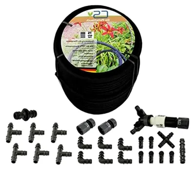 Produktbild von Perlschlauch Profi 75m mit Druckminderer für die Gartenbewässerung