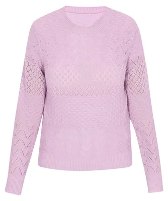 Image de Pull EVERA pour femme - Violet, taille S