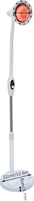 Productafbeelding van Infrarood warmtelamp, met instelbare temperatuurregeling, 360° draaibaar, EU-model, wit
