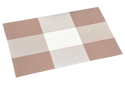 Immagine prodotto di Tovaglietta Kesper, plastica, a quadretti marroni, 43x29x0,1 cm, 77563