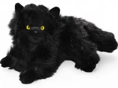 Immagine prodotto di Gatto Carl Dick, gatto persiano nero ca. 30cm 3474 peluche, peluche, animale di peluche