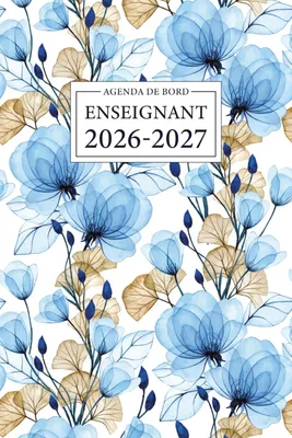 Productafbeelding van Bord Enseignant 2026-2027 A5: Carnet de Bord pour les Professeurs