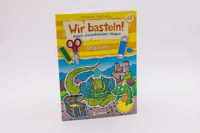 Produktbild von Wir basteln! - Malen, Ausschneiden, Kleben - Drachen