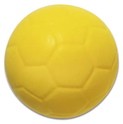 Produktbild von Betzold Schaumstoff-Fußball, gelb, Ausführung: einzeln