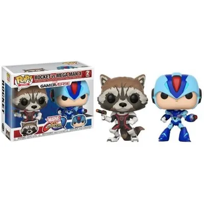 Productafbeelding van Marvel Capcom - Rocket vs. Mega Man X - Funko Pop! - Vinyl figuur