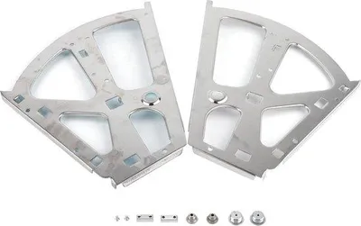 Produktbild von Edelstahl Schubladen Scharniere Doppelwand Schrank Beschläge