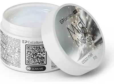 Obrázok produktu pre Vynikajúci PRO | Jednofázový gélový MIG! MIG! - 30g - Coco Milk - Samovyhladzovací - Flexibilný - Vytvrdzuje UV žiarením
