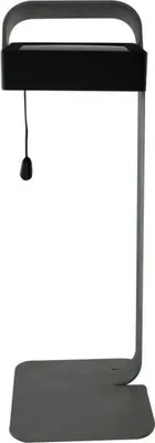 Obrázek produktu pro Jednoduchá solární stolní lampa - šedá - hliník - 30 lm LED