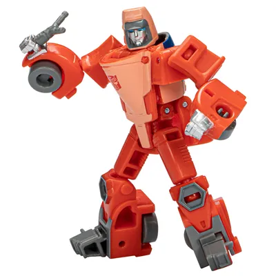 Image de The Transformers Takara The Movie Studio Series, figurine transformable, Autobot Wheelie, figurine à collectionner