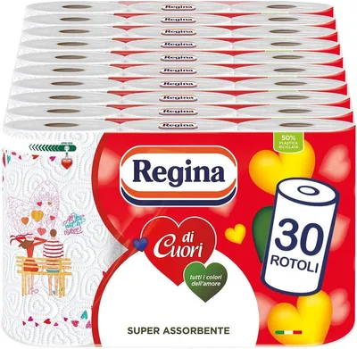 Küchenpapier 30 Rollen | 2-lagig hochabsorbierend & nachhaltig