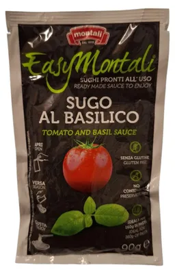 Produktbild von Montali - Sugo mit Basilikum - 90g