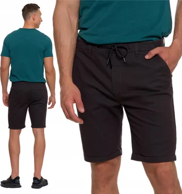 Produktbild von Herren Kurze Shorts Sommer Stoff Shorts mit Taschen MORAJ XXL