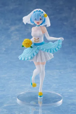 Produktbild von Taito Prize Re:Zero - Starting Life in Another World PVC Statue Rem Wedding Ver. 20 cm