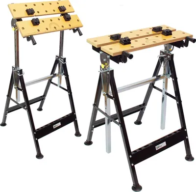 Produktbild von Werkbank Spanntisch klappbar 7-fach höhenverstellbar bis 114 cm Werktisch Arbeitstisch